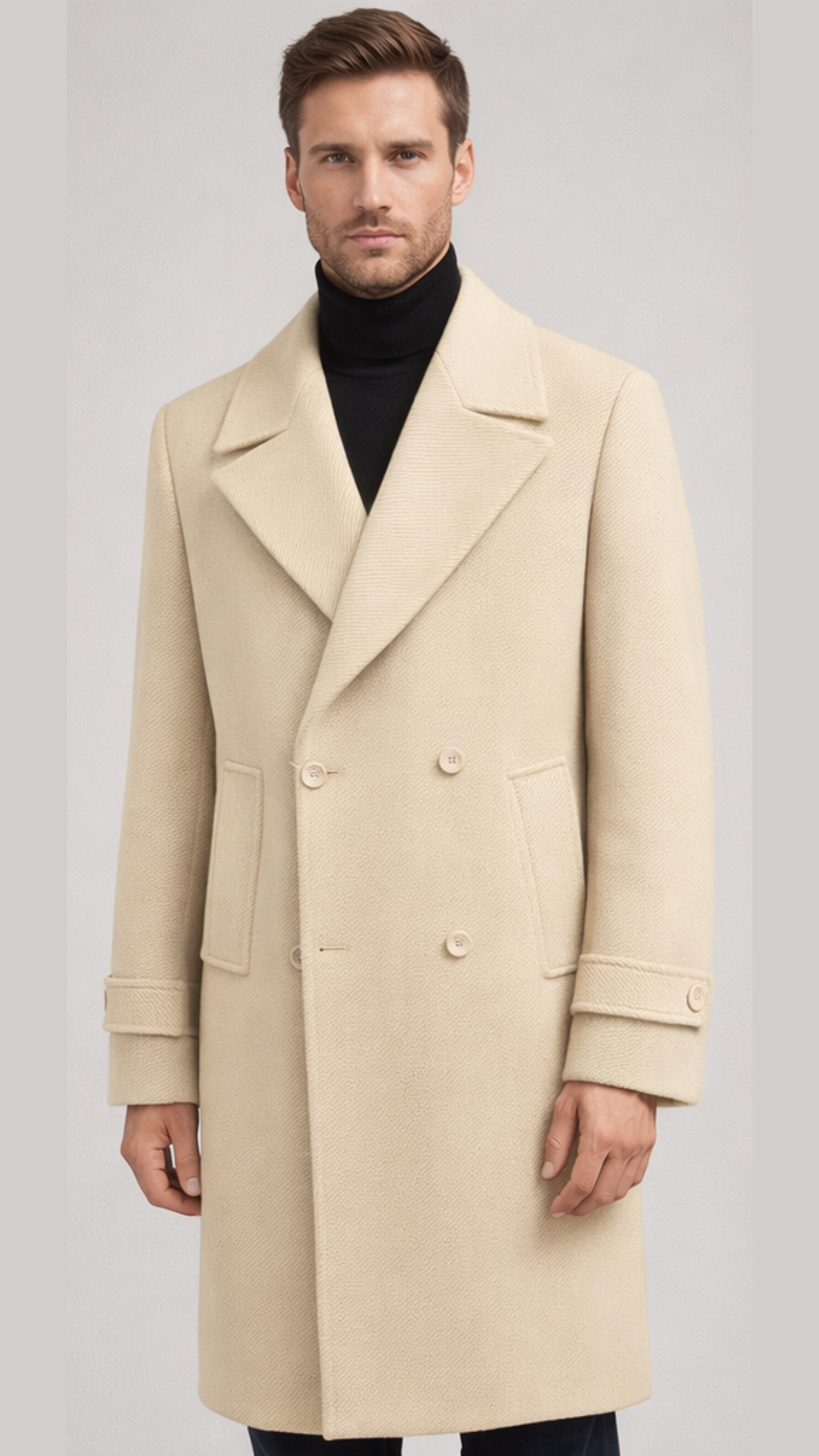 IVANO SCARLATTI Cappotto doppiopetto CK048