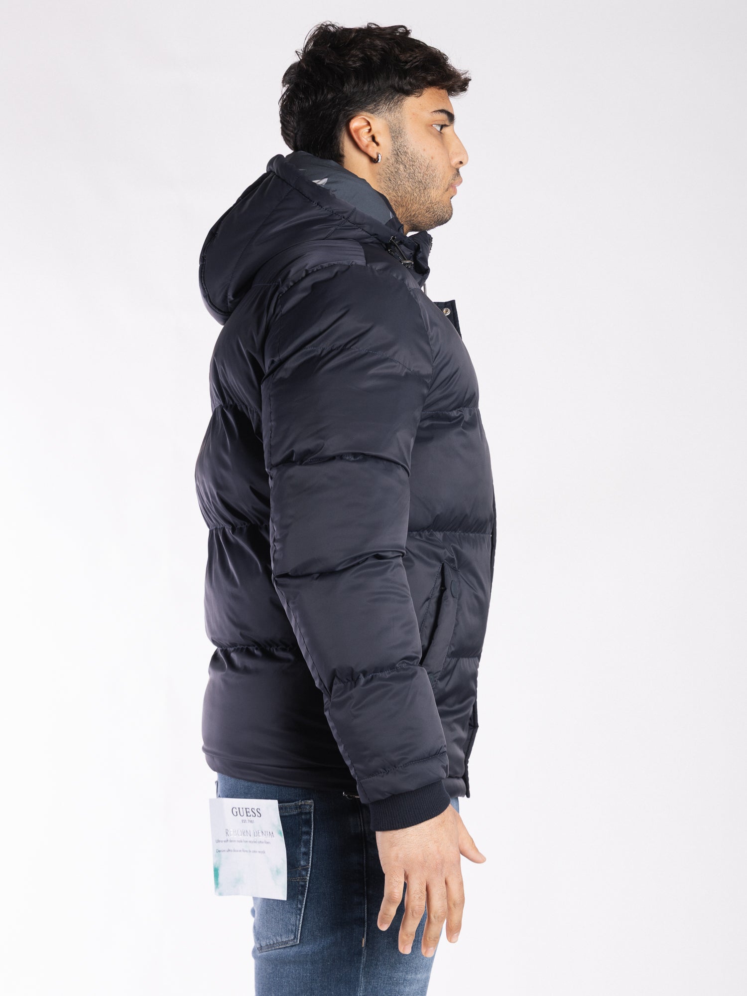 GUESS Giaccone con cappuccio M4BL21