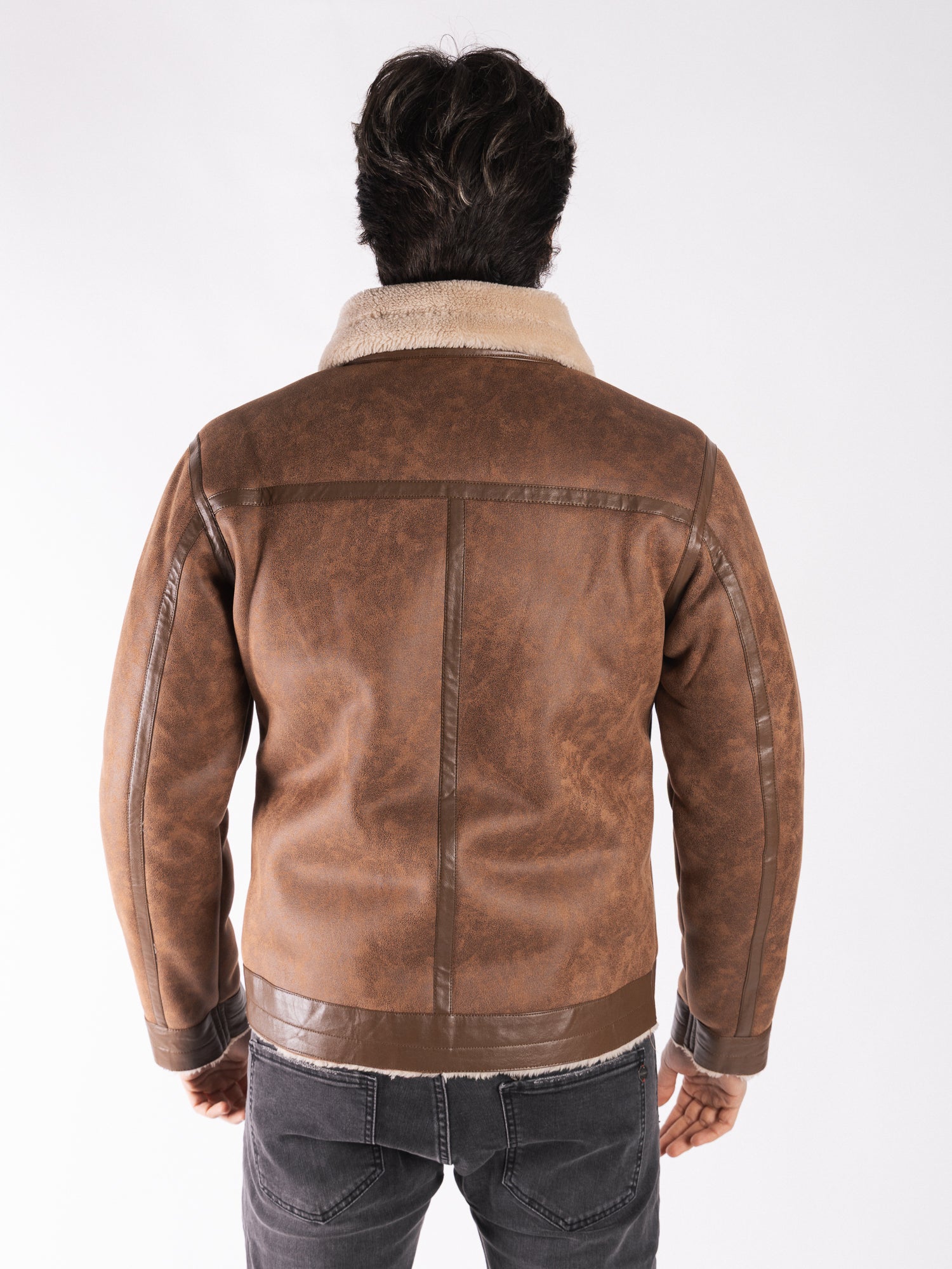 TELAMIRA Giacca montone ecopelle DTG006