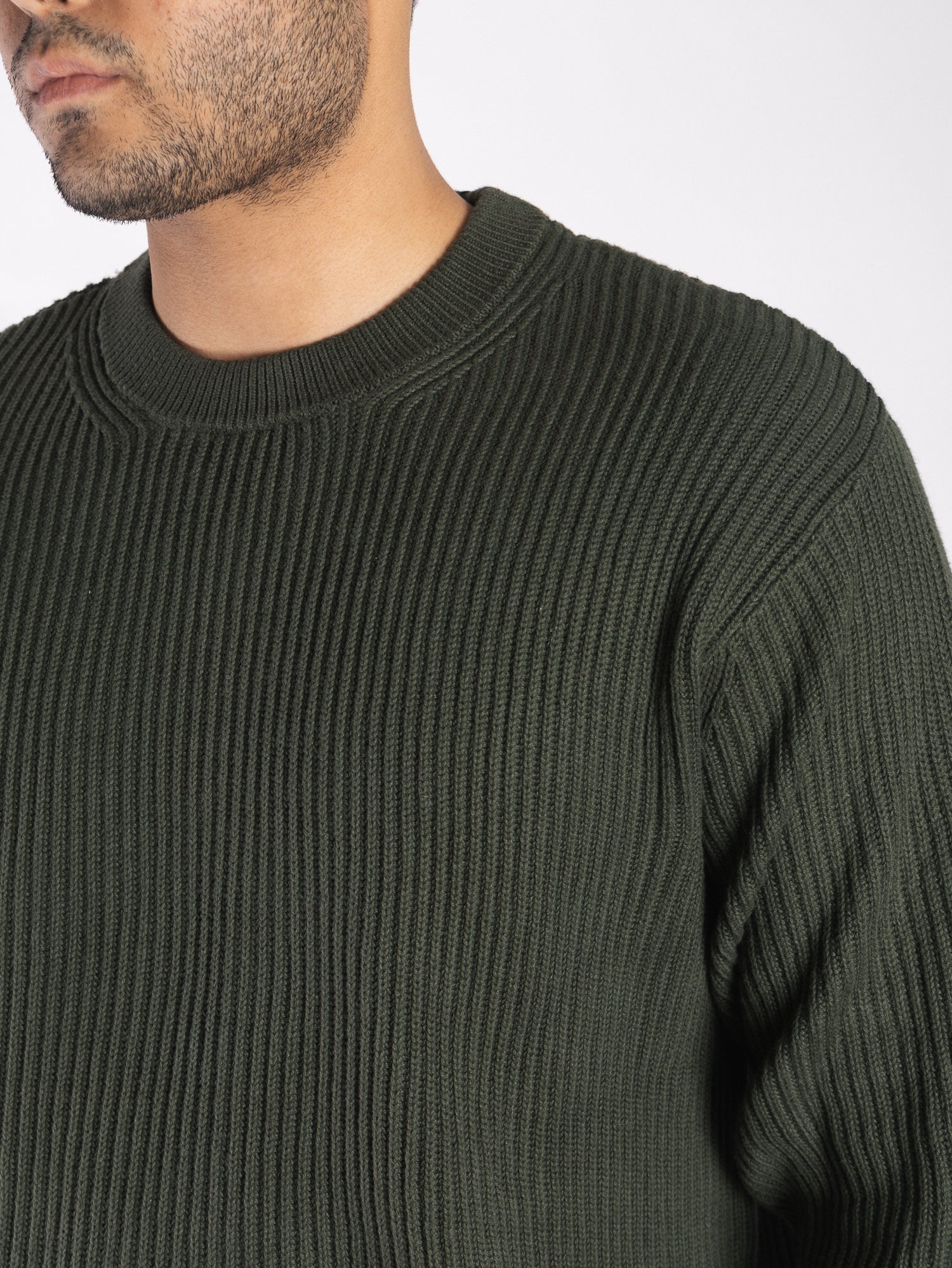 SOLID Maglione a coste SDGIA