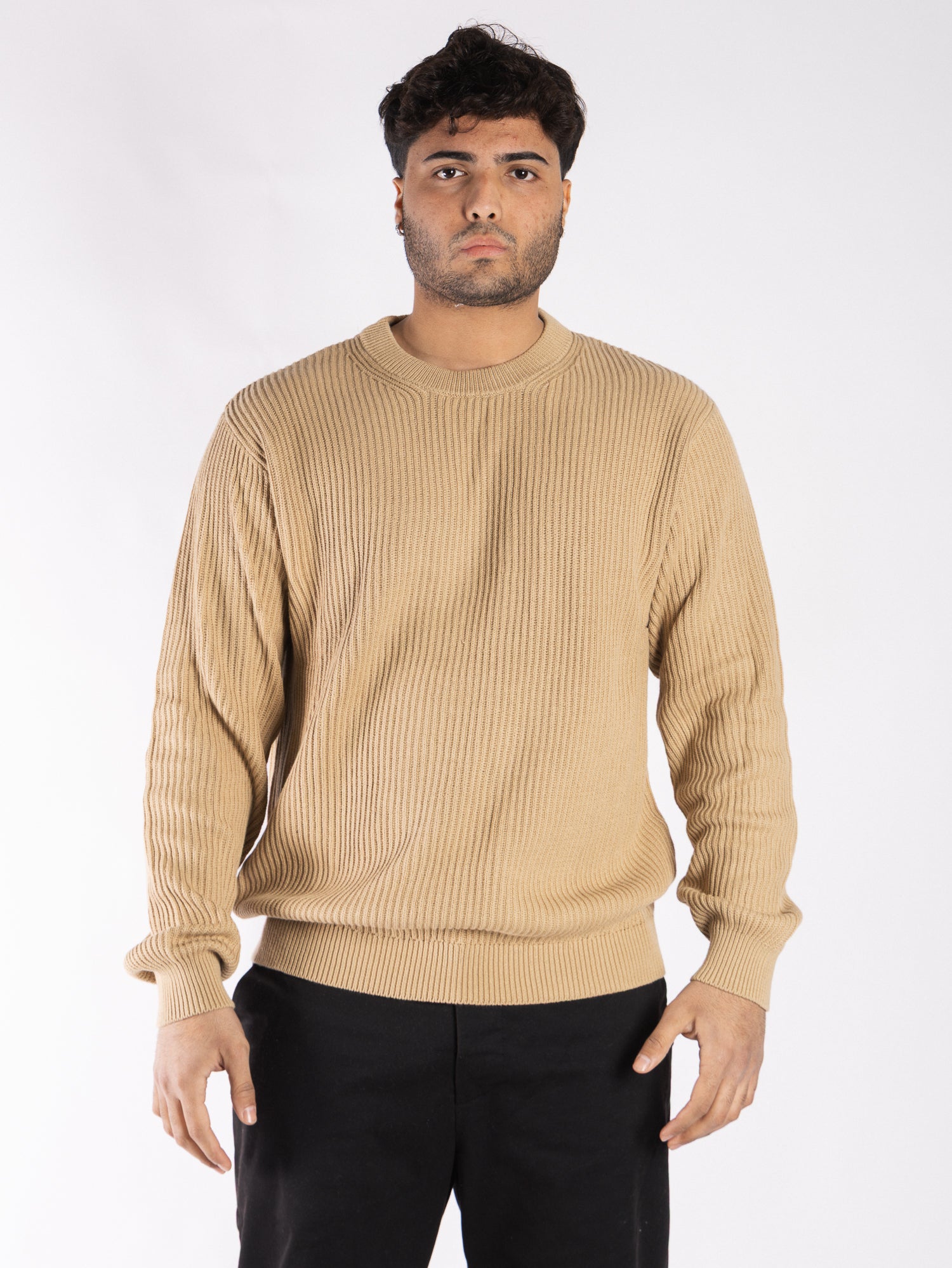 SOLID Maglione a coste SDGIA