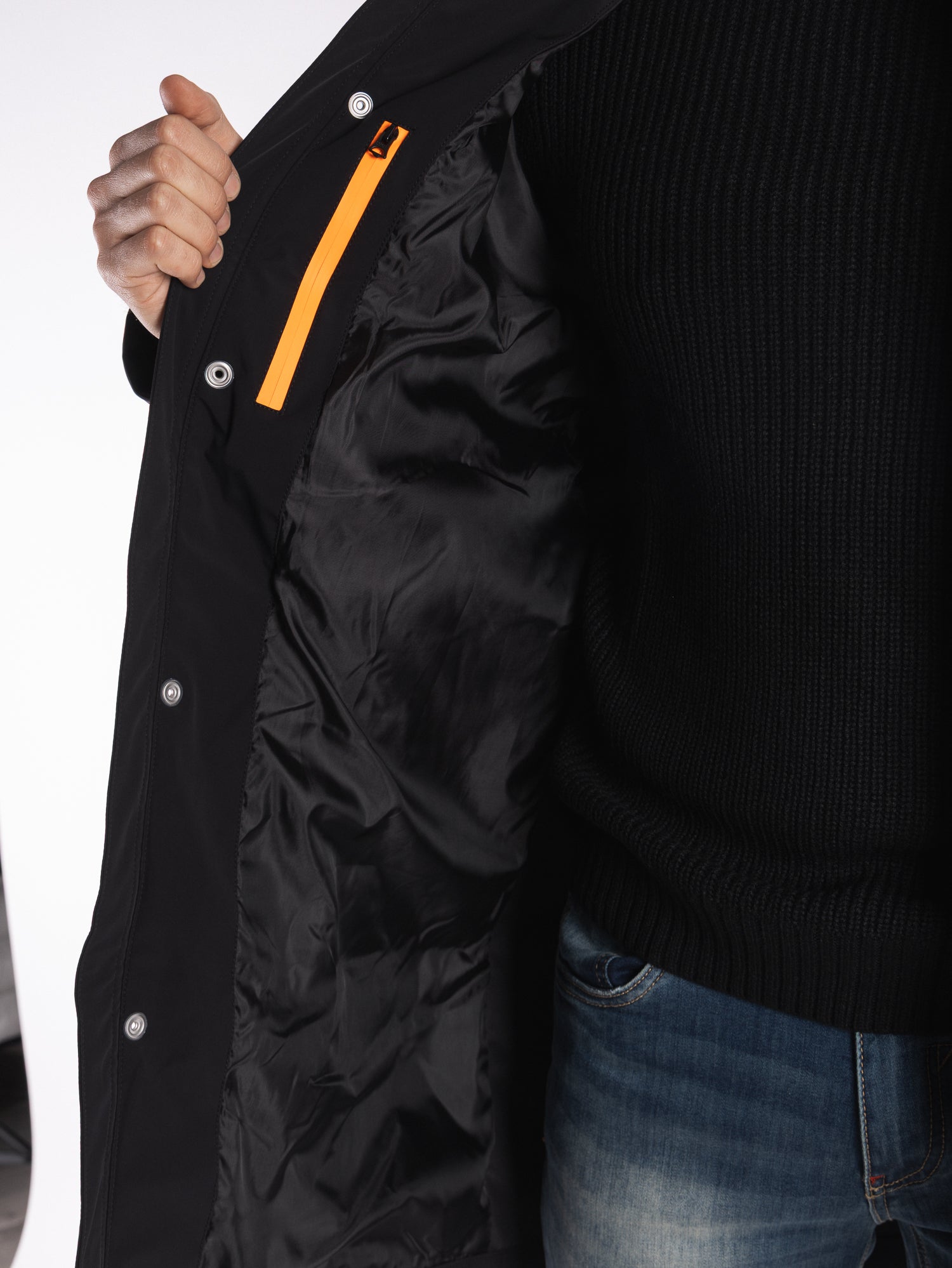 SCHOTT Giacca lunga con capuccio DWIGHT