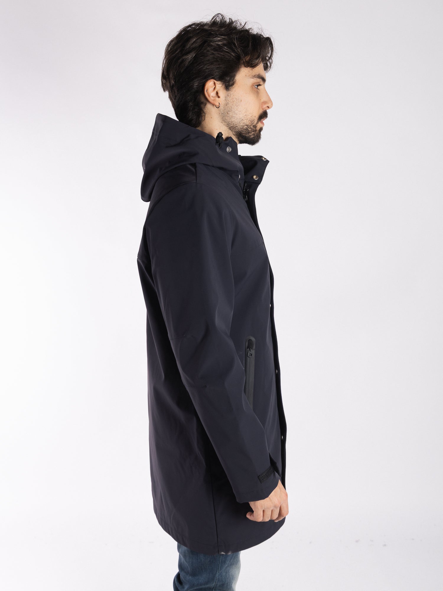 SCHOTT Giacca lunga con capuccio DWIGHT