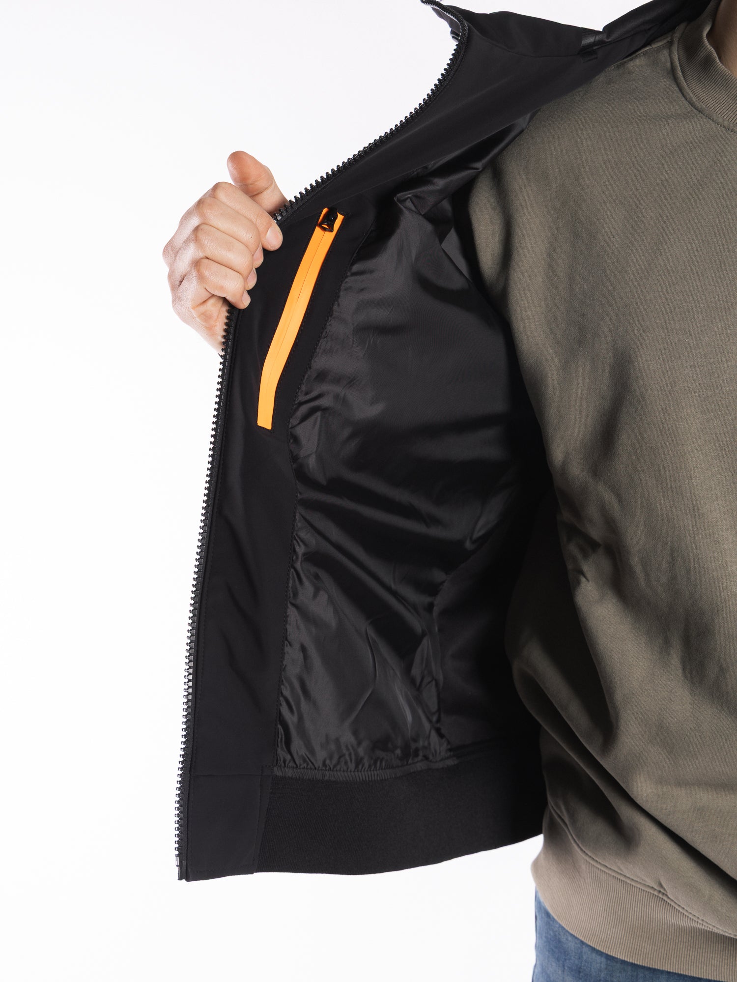 SCHOTT Giacca anti vento con cappuccio DORIAN