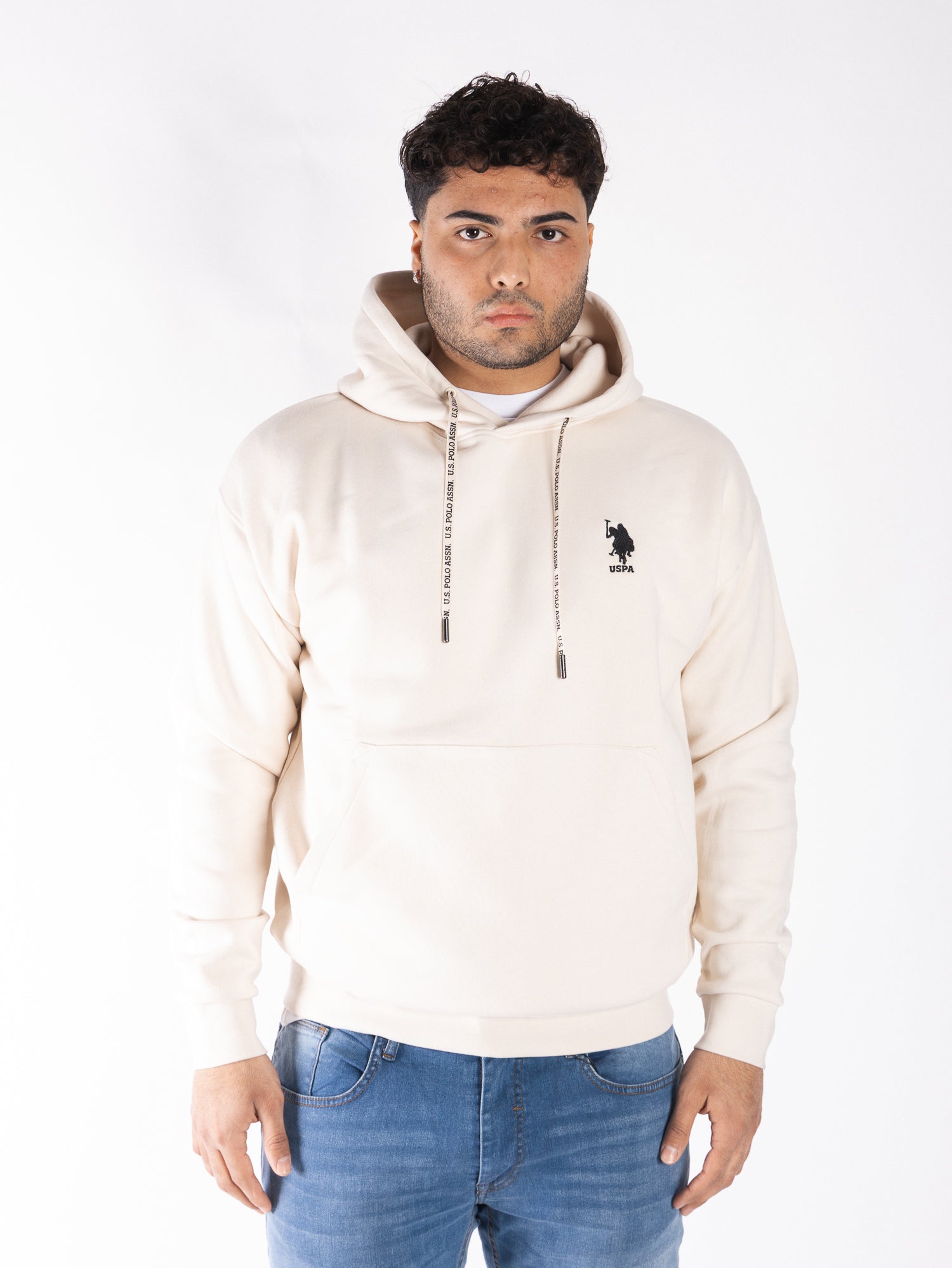 US POLO ASSN Felpa con cappuccio ROMAN CHPD