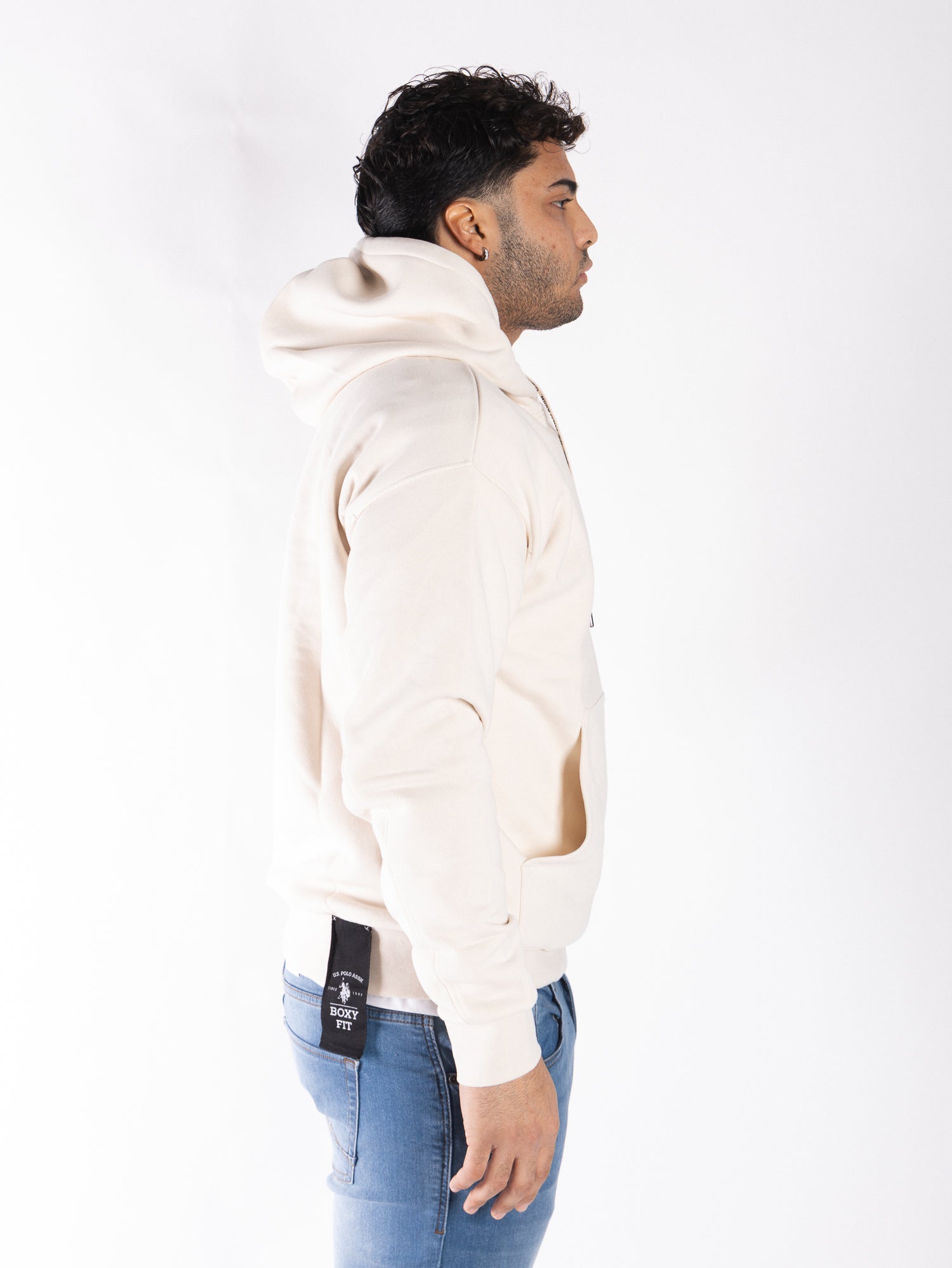 US POLO ASSN Felpa con cappuccio ROMAN CHPD