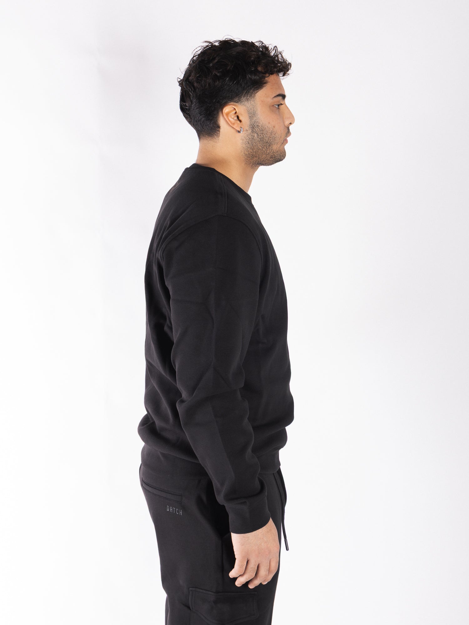 DATCH Felpa girocollo tramata DM9508