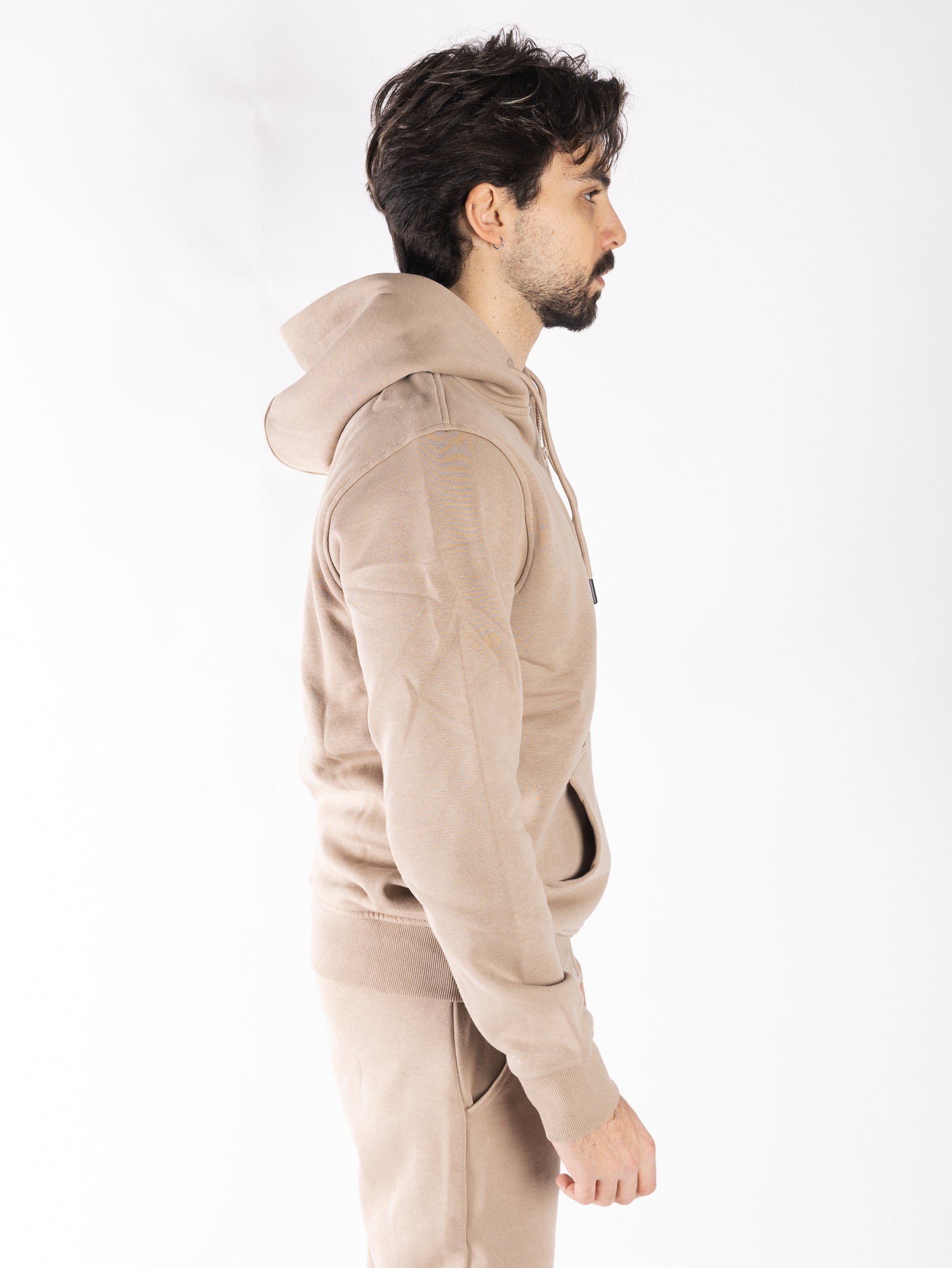 DATCH Felpa full zip con cappuccio DM9526