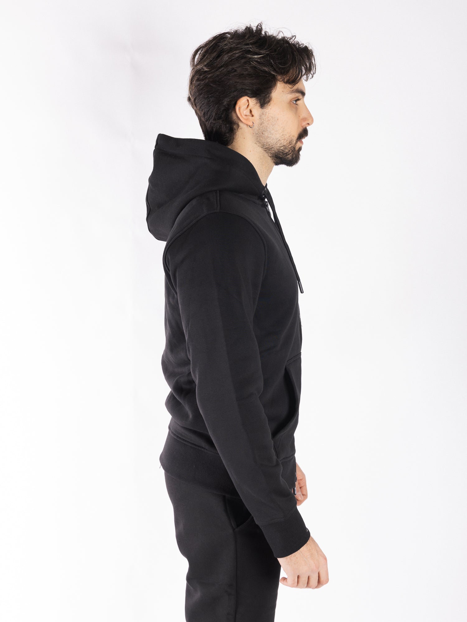 DATCH Felpa full zip con cappuccio DM9526