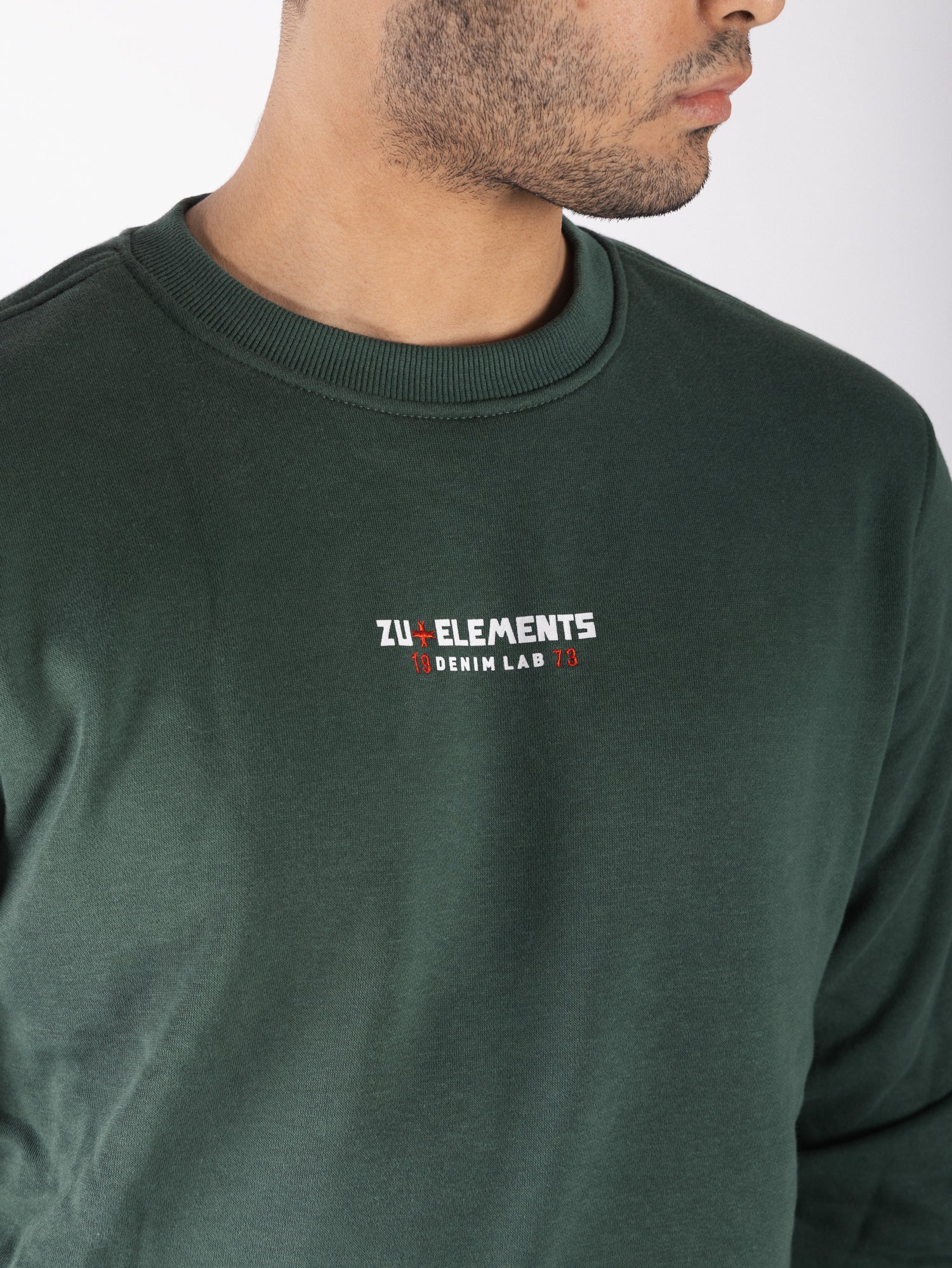 ZUELEMENTS Felpa girocollo ZU1810