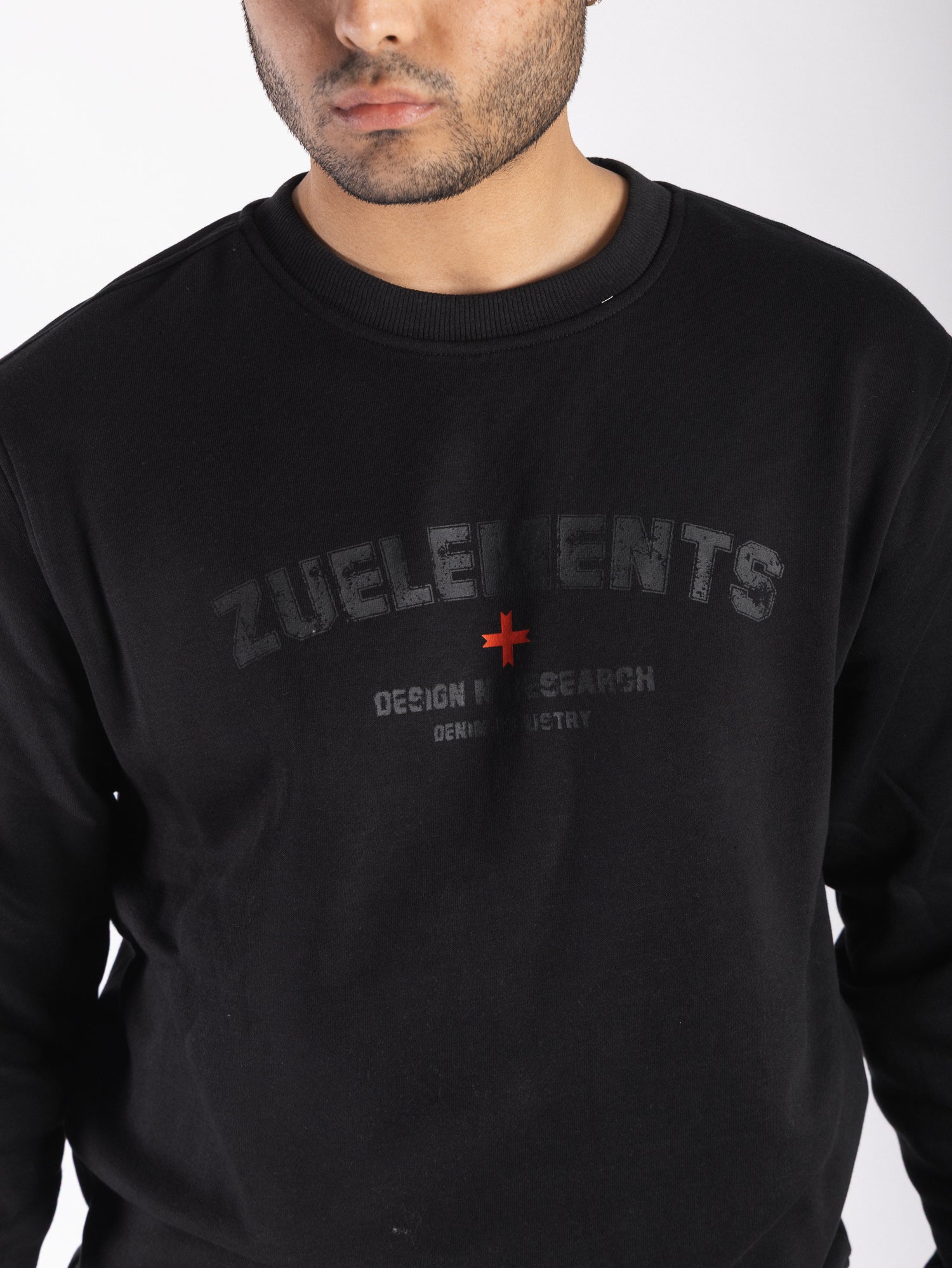 ZUELEMENTS Felpa girocollo ZU1831