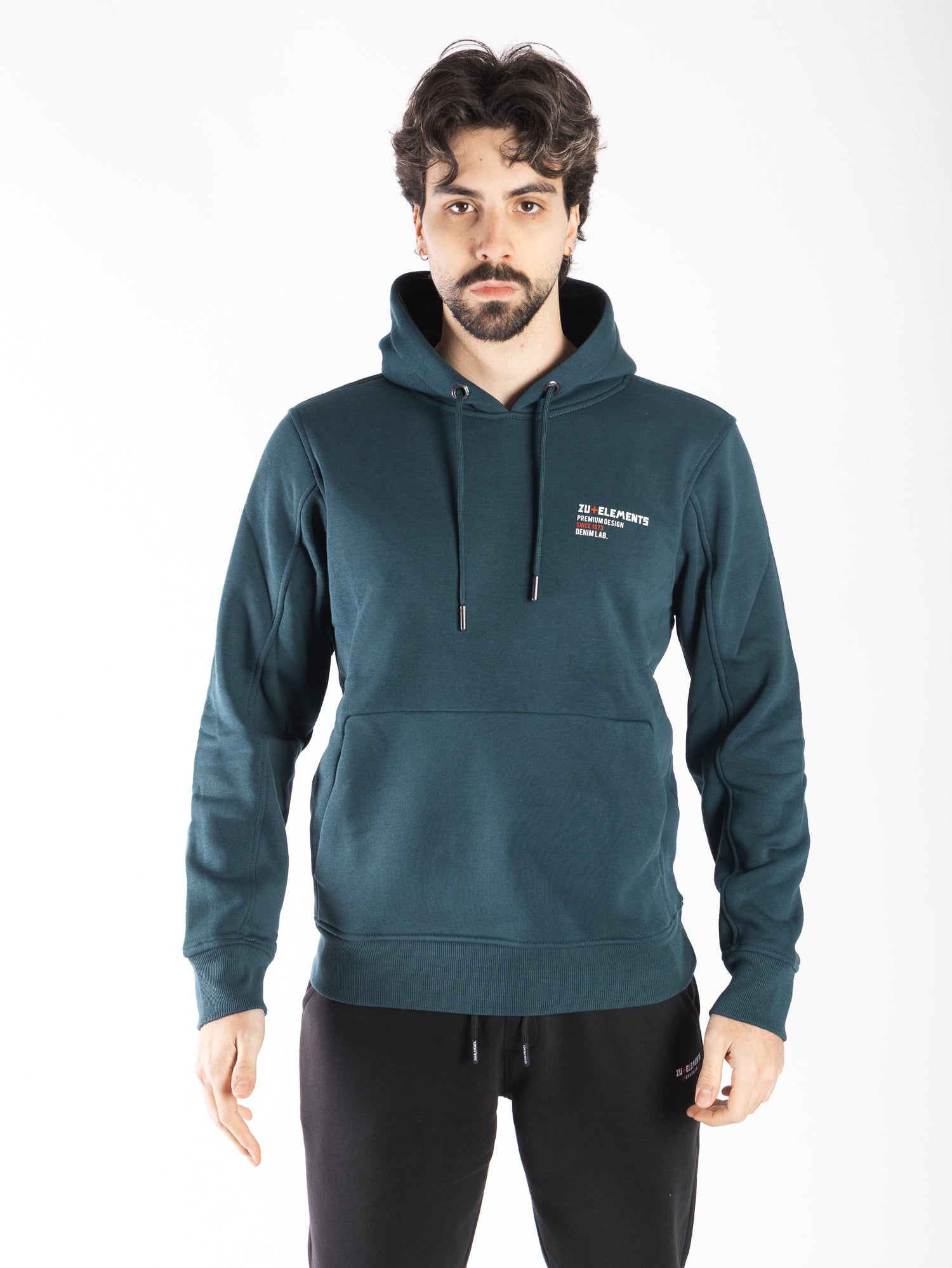 ZUELEMENTS Felpa con cappuccio ZU1835