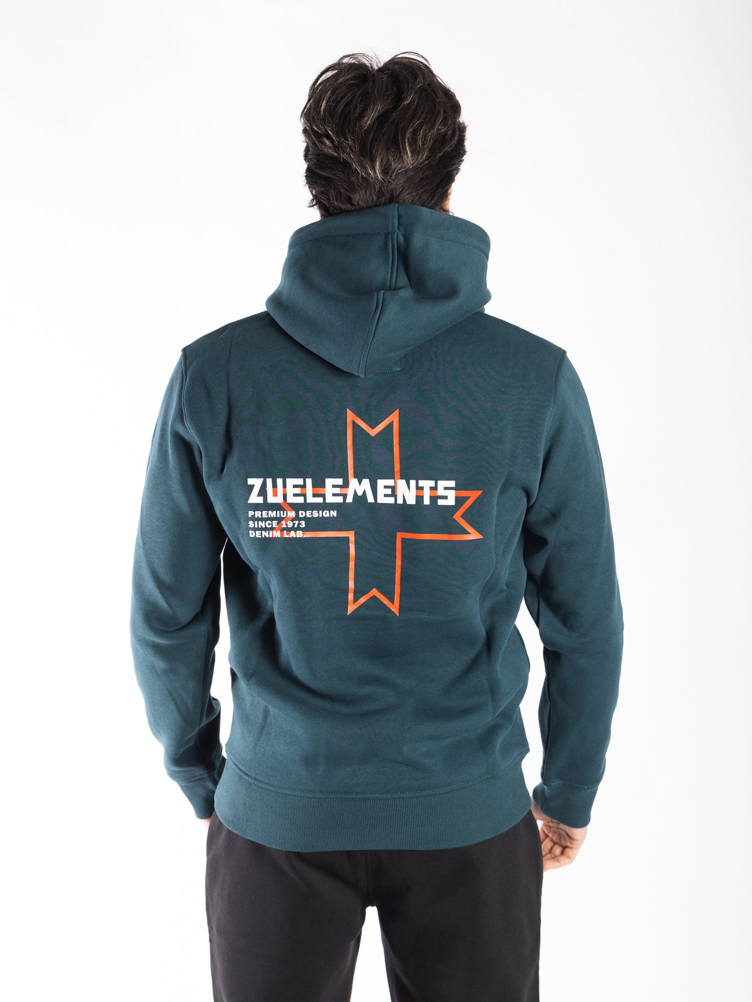 ZUELEMENTS Felpa con cappuccio ZU1835