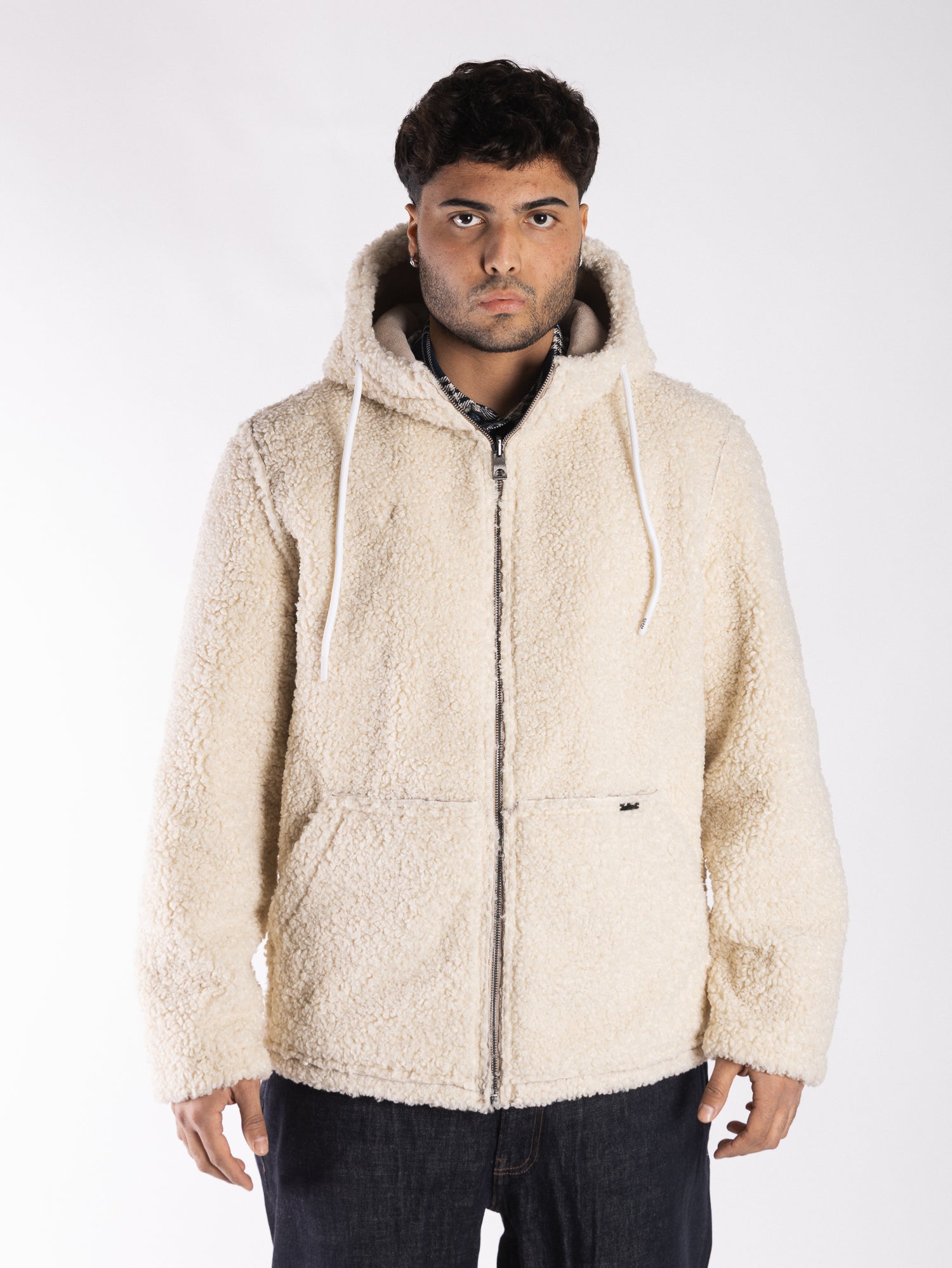 GUESS Giubbotto reversibile con cappuccio M4BL35