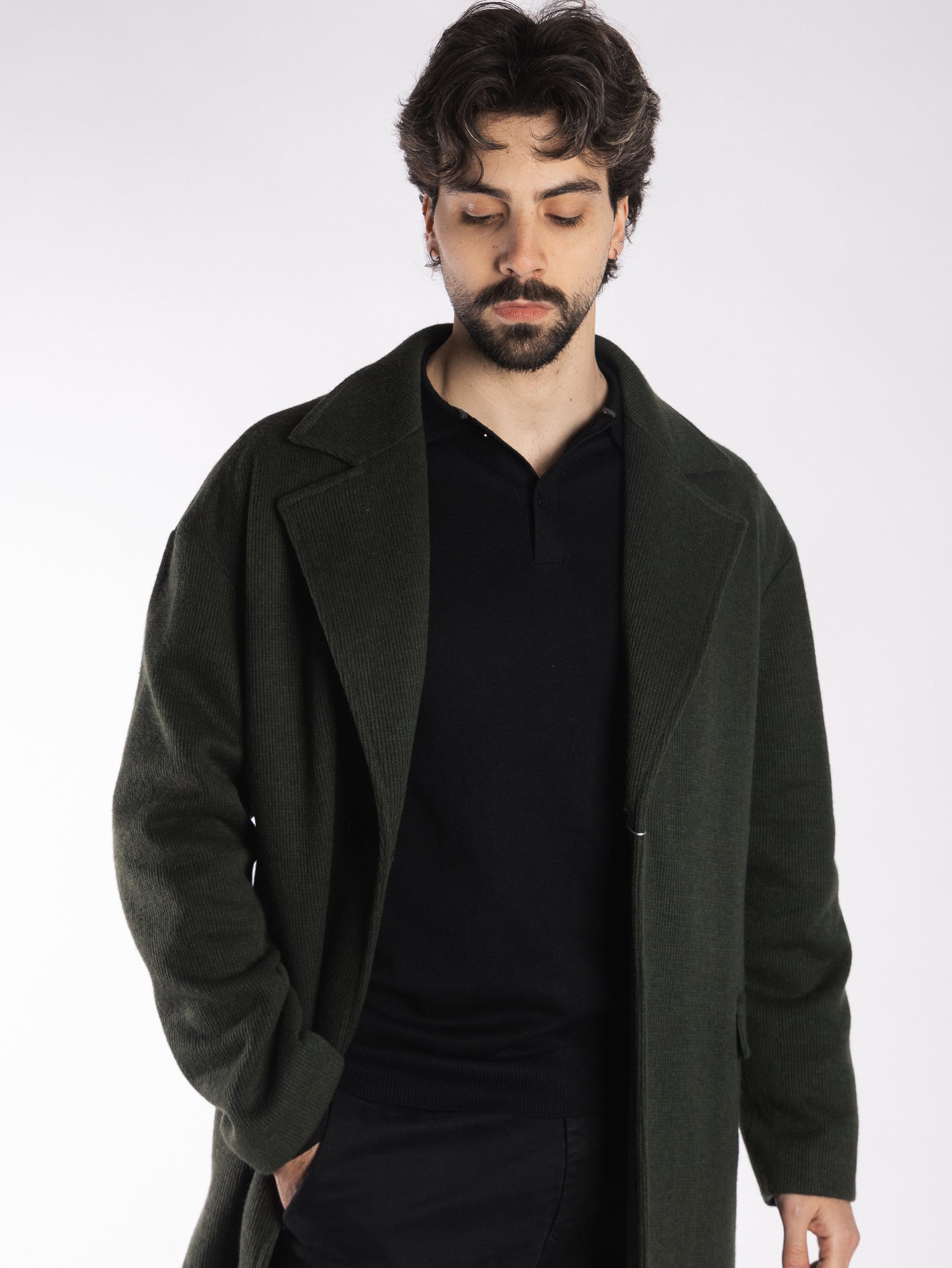 IVANO SCARLATTI Cappotto monopetto CK0039