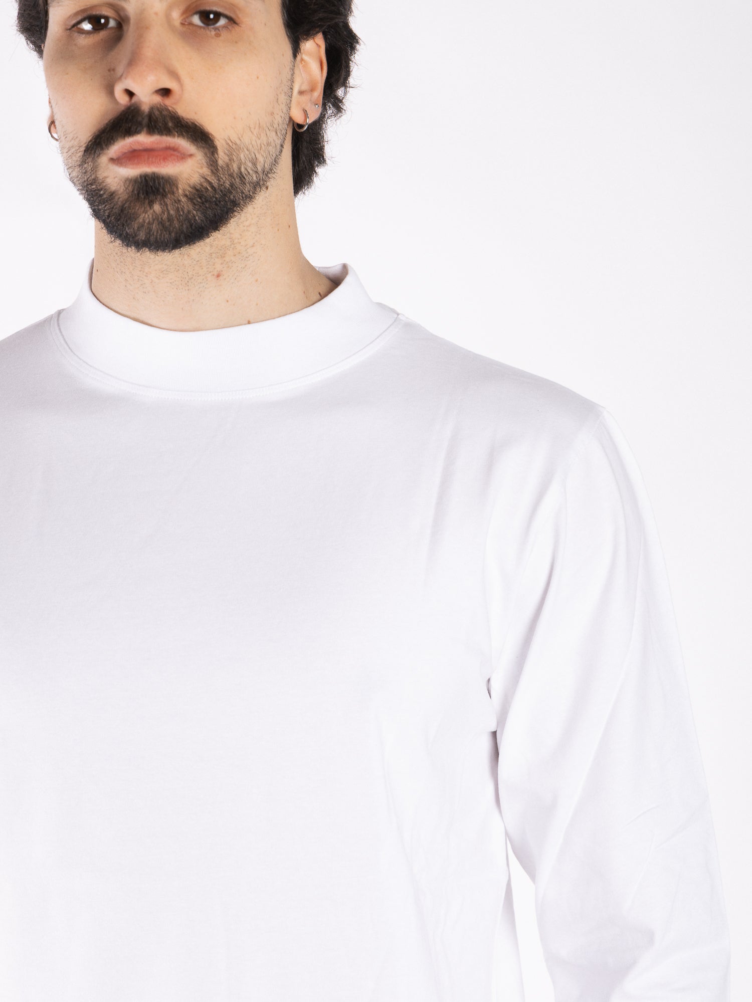 HAMAKI-HO T-shirt manica lunga mezzo collo TI283H