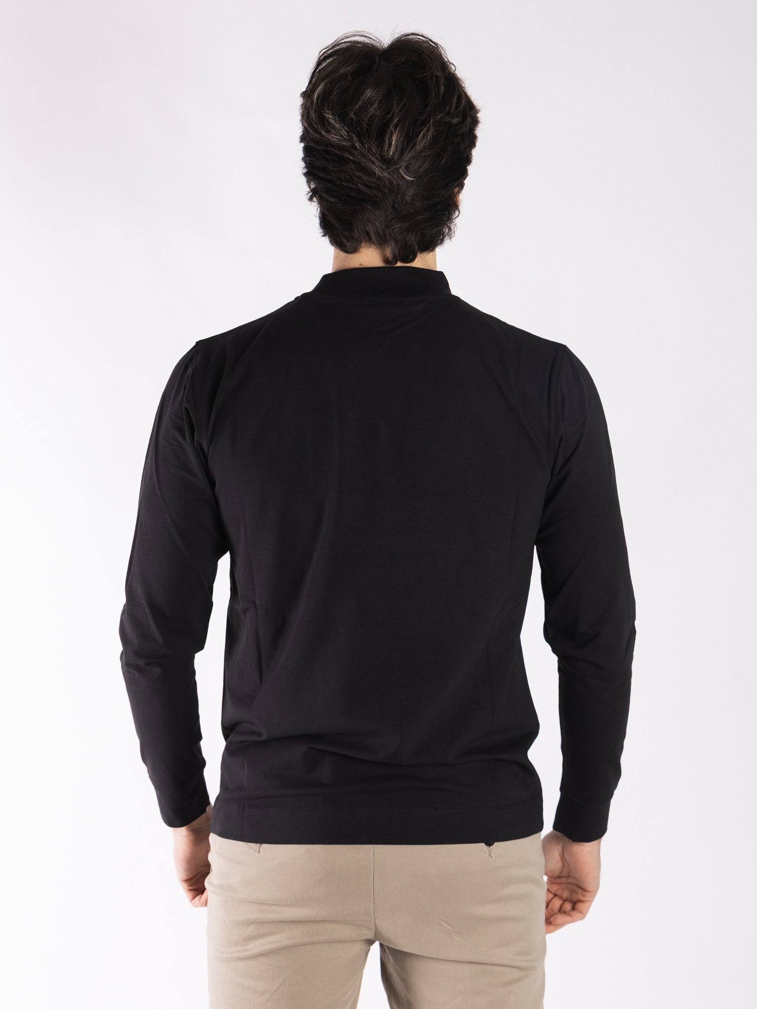 HAMAKI-HO T-shirt manica lunga mezzo collo TI283H